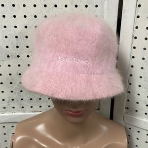 Bebe angora blend hat